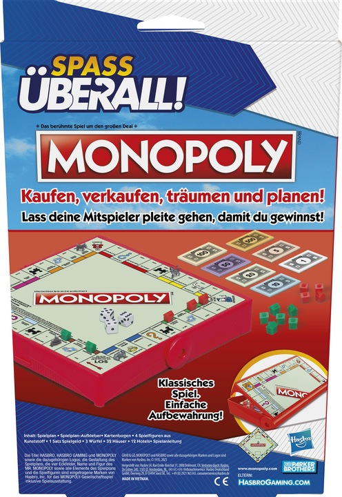 Produktbild Monopoly Kompakt (Deutsch)