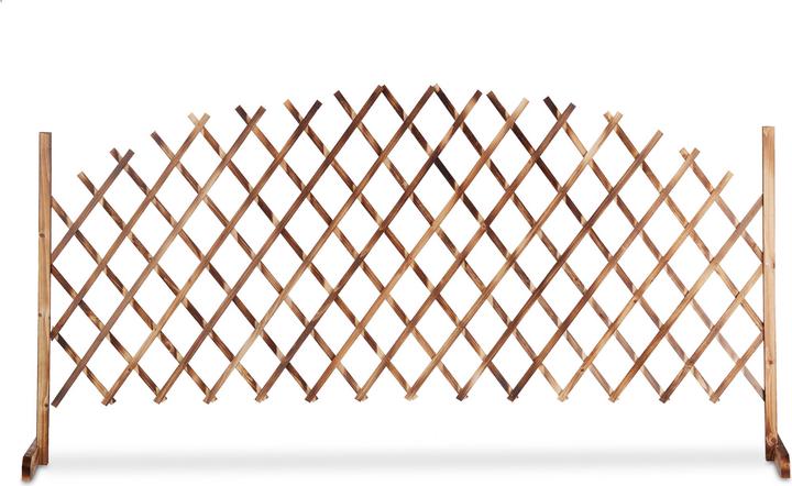 Relaxdays Extending Wooden Lattice (30 cm, 200 cm)