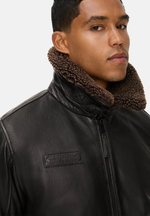 Actual product image Camel Active Lederjacke mit Innentaschen (48)