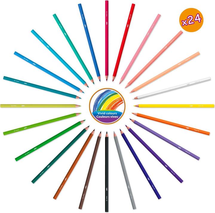 Actual product image Bic Kids Tropicolors (18x)