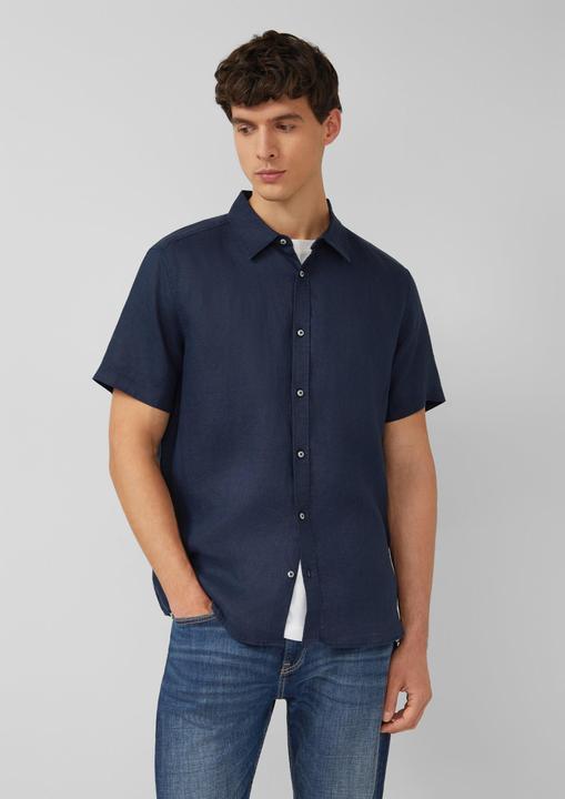 Immagine prodotto s.Oliver Regular Fit: Leichtes Leinenhemd mit Kentkragen (M)