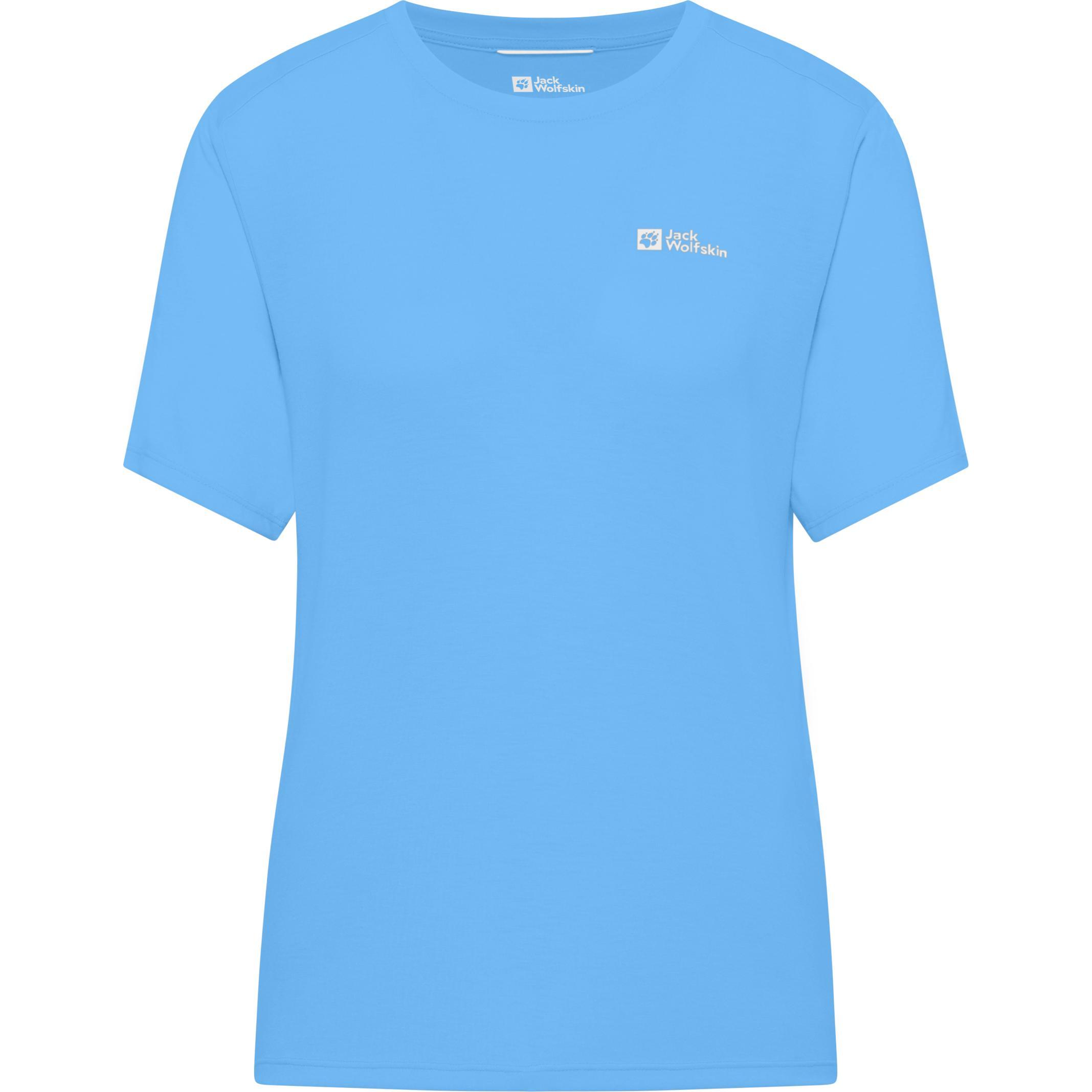 Jack Wolfskin, Damen, Sportshirt, Vonnan Ss T W (XS), Blau, XS