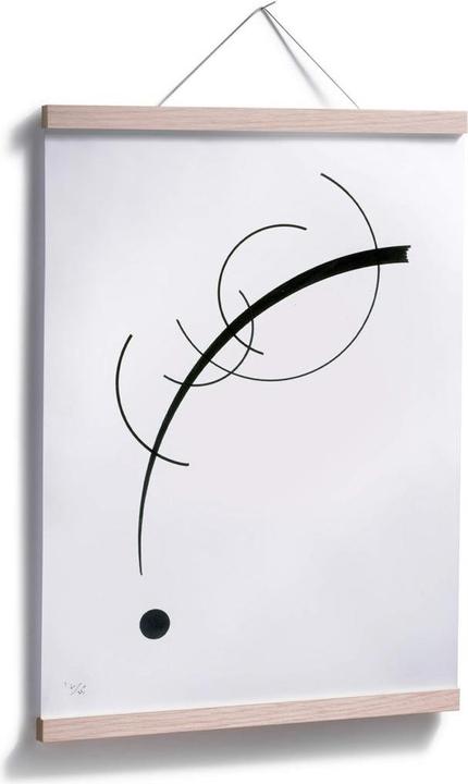 Actual product image Trenddeko Kandinsky - Curve to the point (100 x 120 cm)