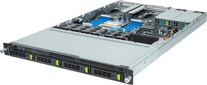 Actual product image Gigabyte E163-Z30 (rev. AAB1) Rack Server 1U Single Socket SP5 E163-Z30-AAB1