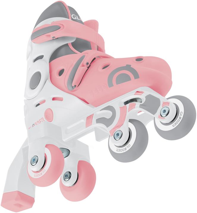 Produktbild Globber LEARNING SKATES 2in1 pastellrosa, Gr. 26-29 (26, 27, 28, 29)