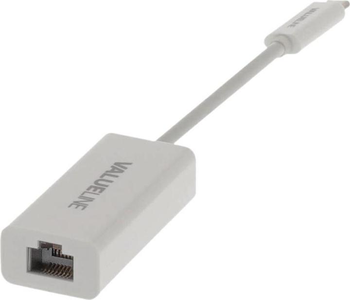 Actual product image Nedis Adapter cable USB type C type C plug - RJ45 (8 pieces) (RJ45, 20 cm)