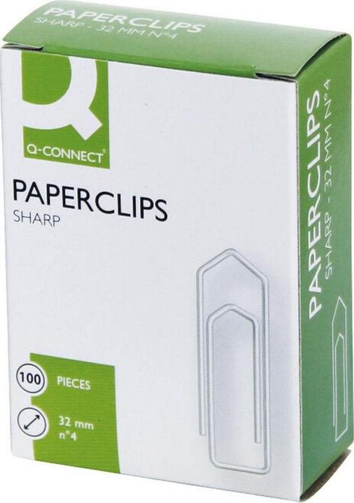 Actual product image Q-Connect Paper clips (100 x)