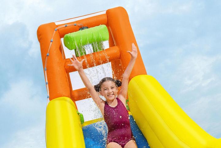 Produktbild Bestway Inflatable Water Park Pool 435x286x267cm + 5 Years Garden 53478