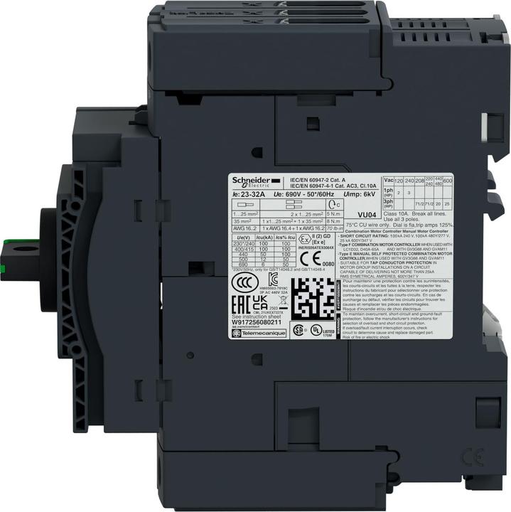 Actual product image Schneider Electric Magnetic Breaker 50a