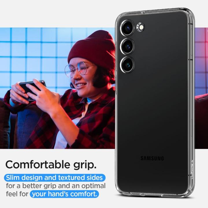Actual product image Spigen Liquid Crystal (Samsung Galaxy S23)