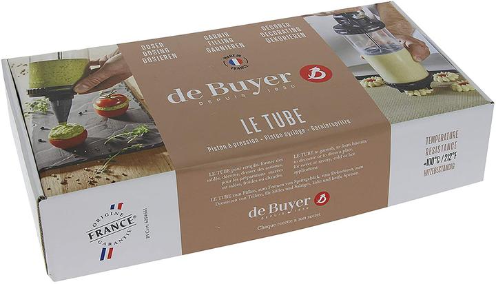 Productafbeelding de Buyer LE TUBE NIEUWE VERSIE 2019 (Garneerspuit, 750 ml)