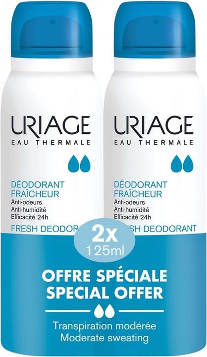 Uriage Deodorant Spray 125ml - 2er-Pack (Spray, 125 ml)
