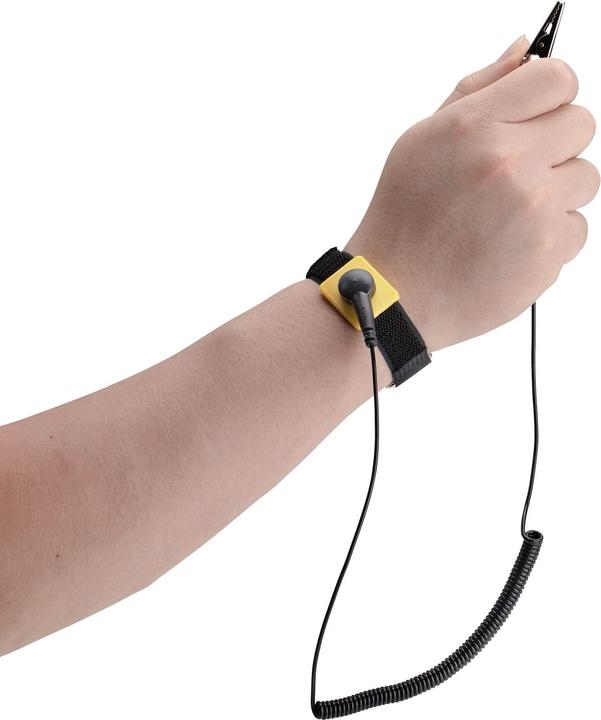 Actual product image StarTech .com ESD-WRIST-STRAP, 150 cm, Schwarz