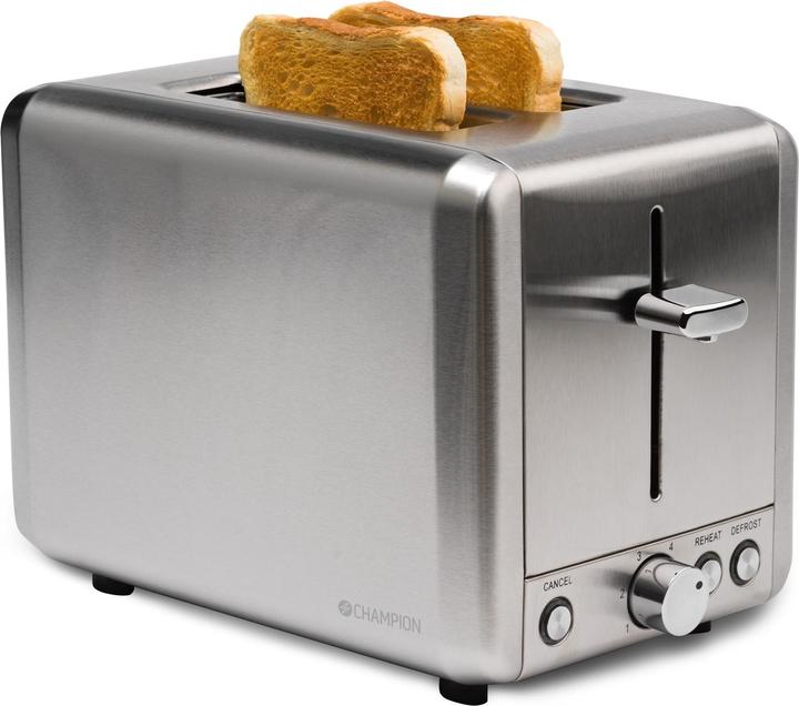 Produktbild Champion Toaster 2 Scheiben 925W BR220 Edelstahl