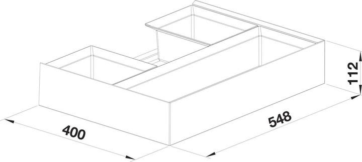 Actual product image Blanco Select II XL 60/3 Orga (46 l)