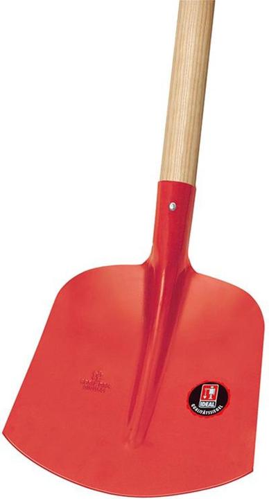 Produktbild Idealspaten Ruhr-Brillant Holländer Sandschaufel rot pulverbeschichtet Dülle 3/4 gehoben ohne Stiel