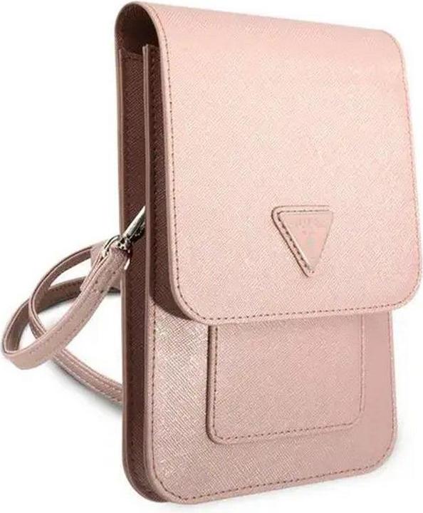 Produktbild Guess Torebka GUWBSATMPI różowy/pink Saffiano Triangle
