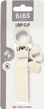 Produktbild Bibs Pacifier Clip Loop Ivory