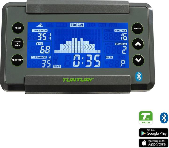 Actual product image Tunturi Performance R60 Rudergerät Dual Rail