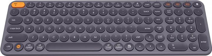 Produktbild Baseus Wireless Tri-Mode Keyboard K01B (Gray) (US, Kabelgebunden, Kabellos)