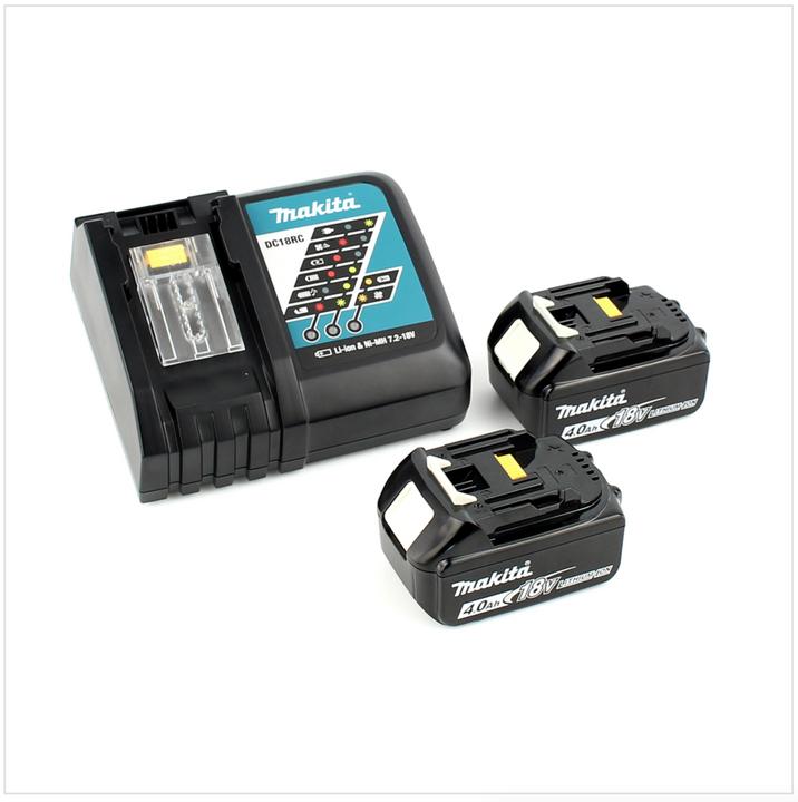 Actual product image Makita DTM 51 RMJ 18V Utensile multifunzione a batteria in valigetta Makpac + 2x battery BL 1840