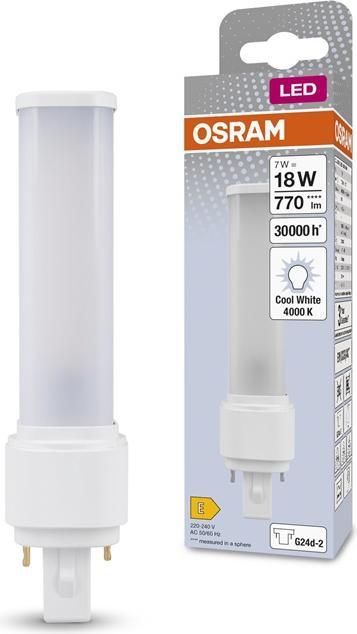Produktbild Osram Dulux D (G24d-2, 7 W, 770 lm, 1 x, E)