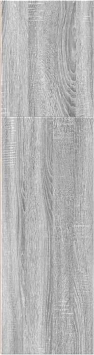 Image du produit VidaXL Bücherregal Regal Standregal Büroregal Aufbewahrungsregal Grau Sonoma (60 x 30 x 114 cm)