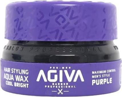 Image du produit Agiva Cire Aqua Cool Bright Violet 155ml (Gel coiffant)