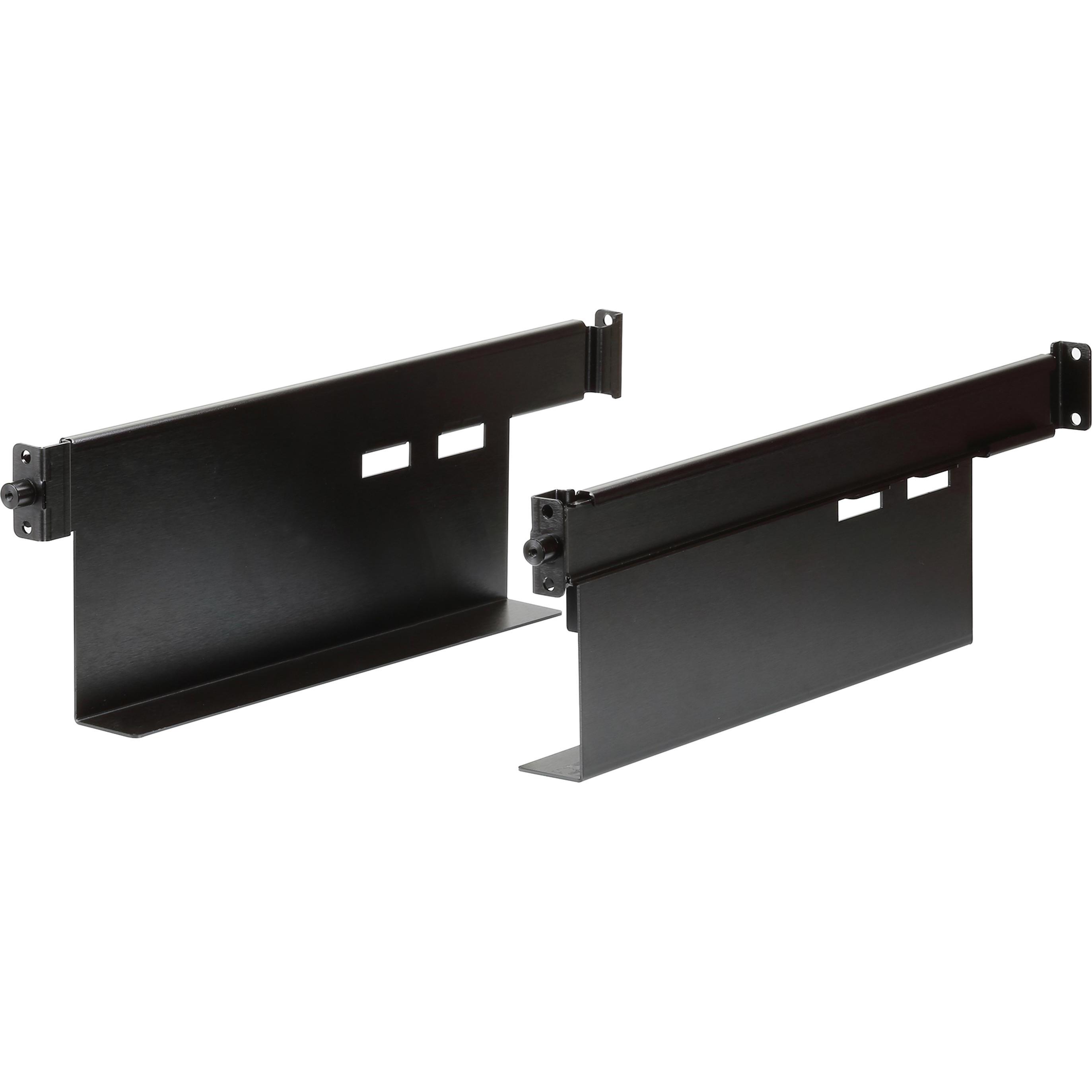 Aten Rack mount kit for The KE, Serverschrank Zubehör, Schwarz