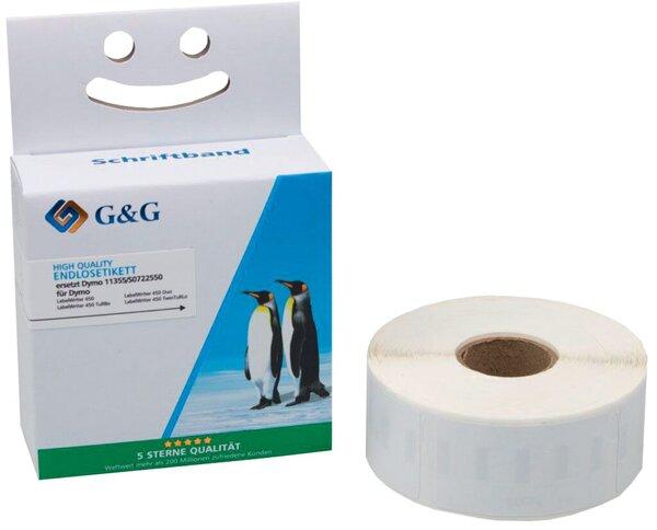 G&G Etiketten 19 x 51 mm 1 st. BM-D-G-11355 Adresetiketten