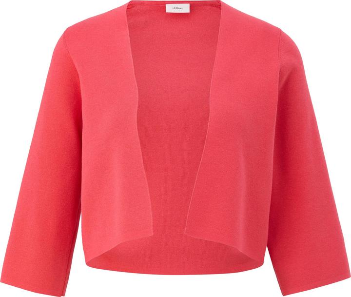 Produktbild s.Oliver Strickjacke Strickjacke aus Baumwollmix (38)