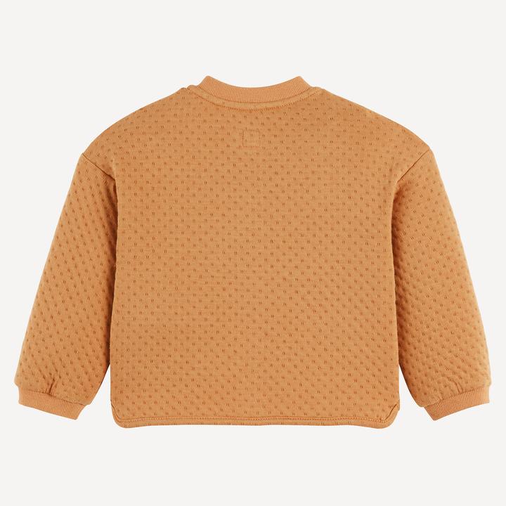 Actual product image La Redoute Collections Offenes Sweatshirt mit Druckknöpfen (86)