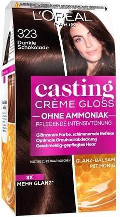 Produktbild L'Oréal Paris Loreal, Casting Creme Gloss, Haarfarbstoff, Schatten 323 dunkle Schokolade, 1 Stück (Dunkle Schokolade)