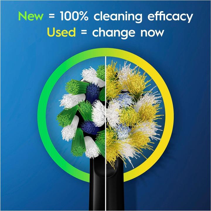 Immagine prodotto Oral-B Testina per spazzolino elettrico CrossAction 80339542 5 pezzi Nero (6 x)