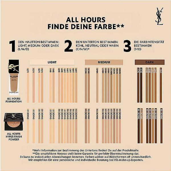 Actual product image Yves Saint Laurent All Hours Hyper Powder Universal (Transparent)