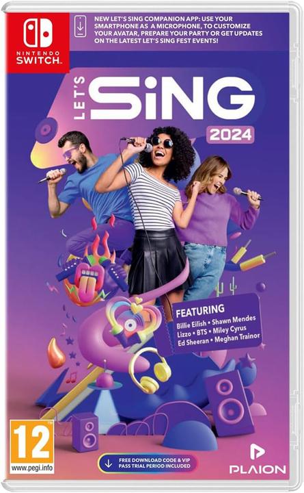 Image du produit Ravenscourt Let's Sing 2024 International Version (Switch, DE)