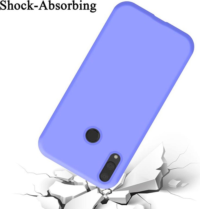Produktbild Cadorabo TPU Liquid Silicone Case Cover (Huawei Y7 Prime (2019), Huawei Y7 (2019))