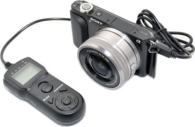 Image du produit JJC TM F2 Timer RemoteShutter Cord (câble d'obturateur à distance)