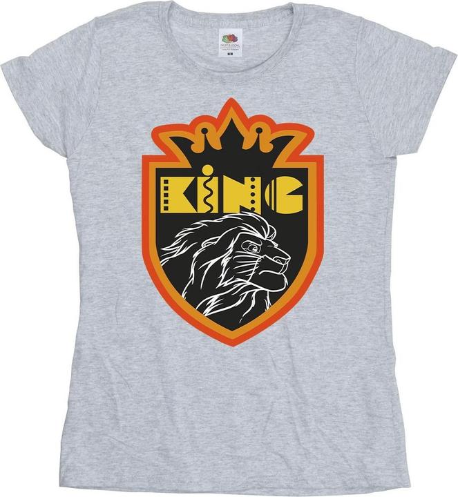 Actual product image Disney Womens/Ladies The Lion King Crest Cotton T-Shirt (XXL)