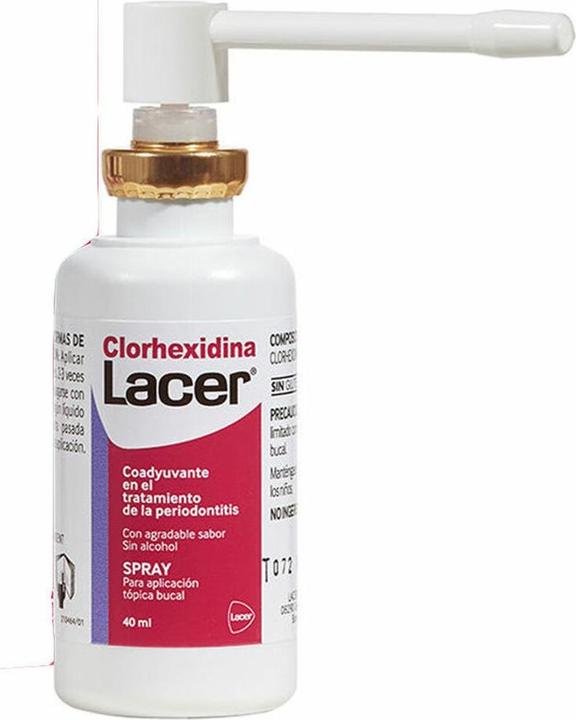 Immagine prodotto Lacer Clorexidina Spray 40 Ml (40 ml, Spray per bocca)