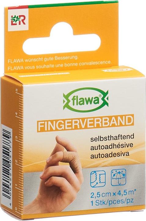 Immagine prodotto Flawa Benda per dita autoadesiva 2,5 cmx4,5 m color pelle (1 x)