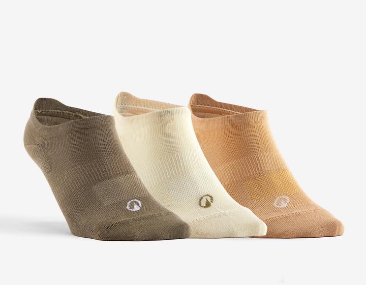 Artengo Tennissocken RS 160 Low 3er Pack braun/beige (35 - 38)