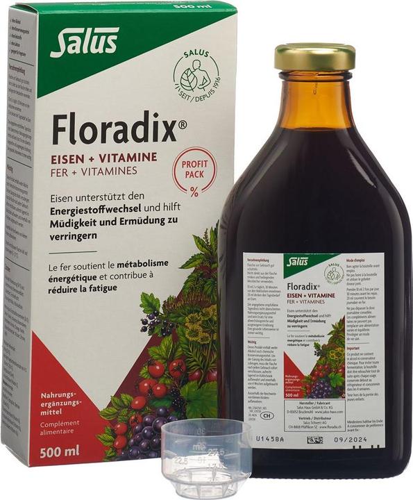 Immagine prodotto Salus Ferro + Vitamine Profit Pack (1 Pezzo/i, Liquido, 1000 g)