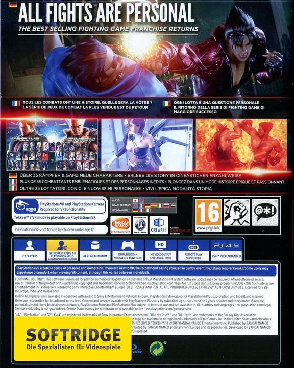 Produktbild Bandai Namco Tekken 7 - Deluxe Edition (PS4, DE)