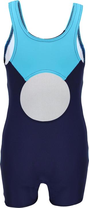 Produktbild Aquarti Mädchen Badeanzug mit Bein Ringerrücken – Sport Badeanzug mit Racerback, Chlorresistent (152)