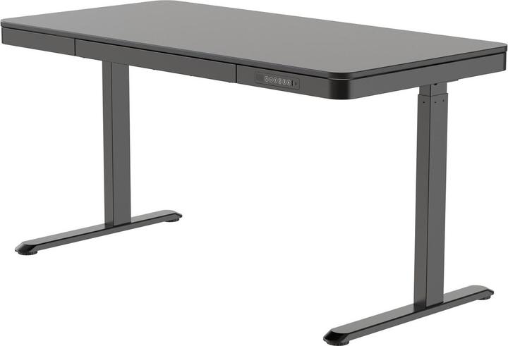 Immagine prodotto Activejet Schreibtisch mit elektrischer Höhenverstellung 140x70 ET119W-C schwarz