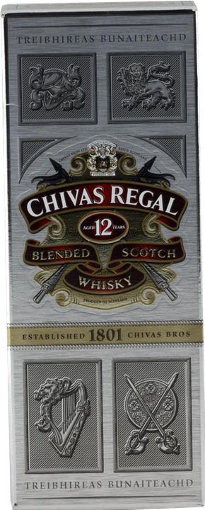 Image du produit Chivas Regal 12 ans (1 x 70 cl)
