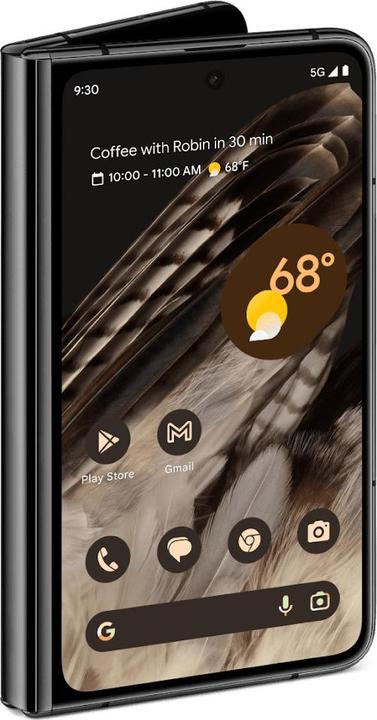 Actual product image Google Pixel Fold 512GB Obsidian (512 GB, Obsidian, 7.60", Dual SIM, 5G)