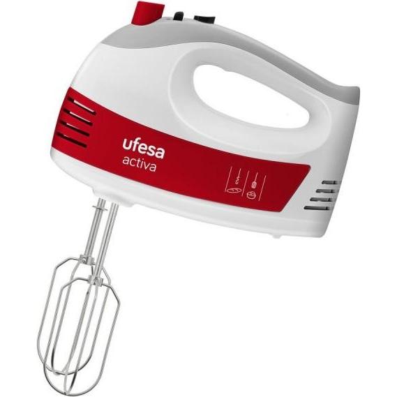Ufesa BV4650 Activa, Sbattitore, Rosso, Bianco