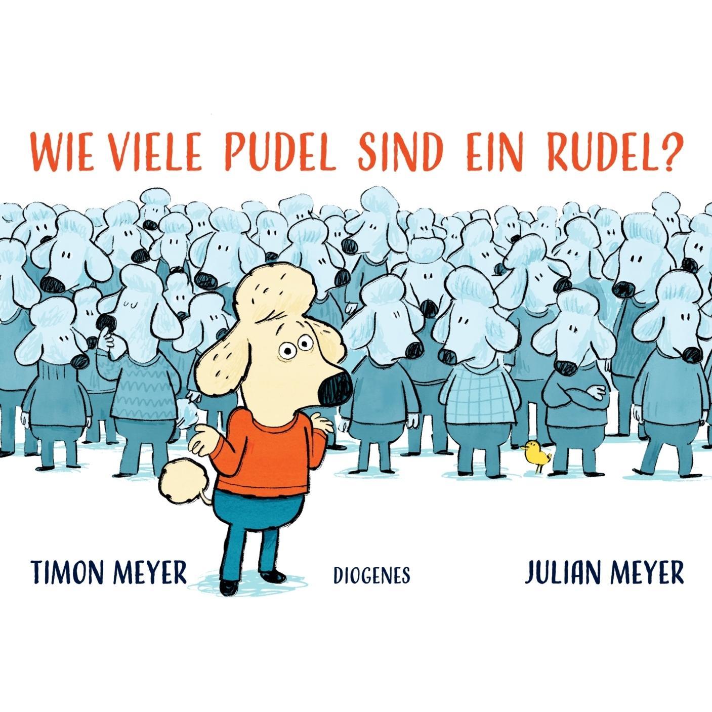 Thumbnail - Wie viele Pudel sind ein Rudel?, Kinderbücher von Julian Meyer, Timon Meyer